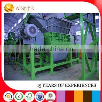 New Design High Speed Tire Rubber Recycling Plant In China