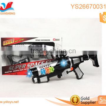 Powerful toy electric gun with light and music simulated gun toy