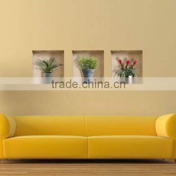 Custom kids wall stickers, home decoration modern sceramic home decoration items 3d wall decor