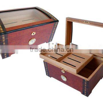 Crafted Bubinga Cigar Humidor Box