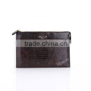 Mens leather wallet slim card holder bag