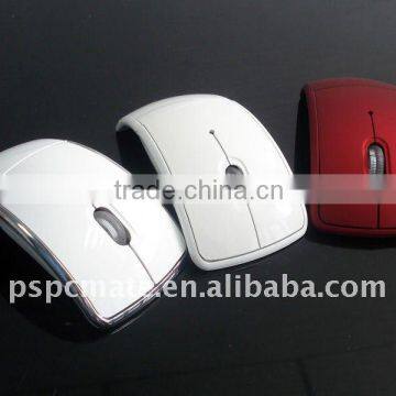 foldable 2.4G pc mouse with mini receiver