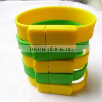 1G-64G Silicon Wristband Usb Flash Drive Bracelet Pen Drive photo-4