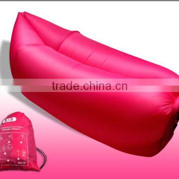 New design 3 season type air filling inflatable sleeping bag with high quality