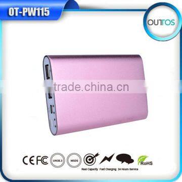 2014 Special Well Design external battery 6000mah for all smartphones