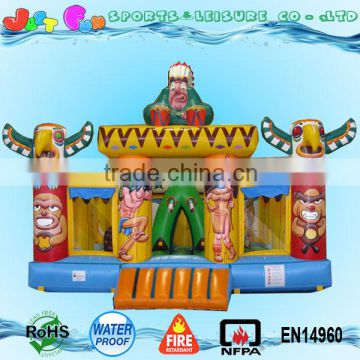 EN71 high quality inflatable fun city,cheap small inflatable playground, giant inflatable bouncer inflatable games for kids