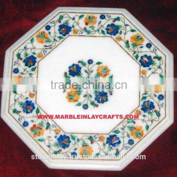 Marble Inlay Coffee Table Top, Marble Table Top