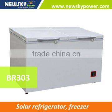 90L to 433L solar powered refrigerator fridge freezer