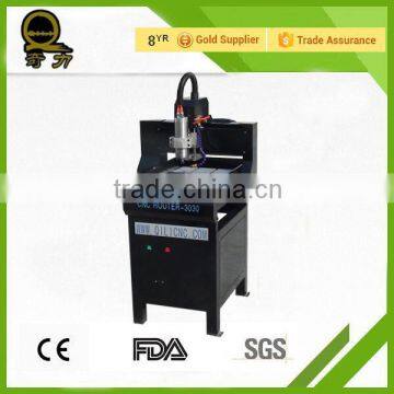 QL-3030 High precision with table moving 3030 metal engraving cnc mini router