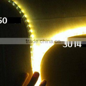 AC 220V LED Strip SMD 3014 240LED/M Warm White Waterproof IP67 100M/Roll With One Set Free AC Plug Cable Super Bright New photo-2