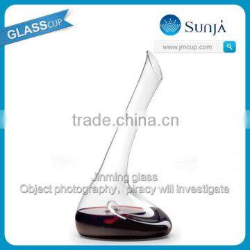 Well made Crystal Wine Decanter Huge Shape Wine Decanters Long nose Decanter glass