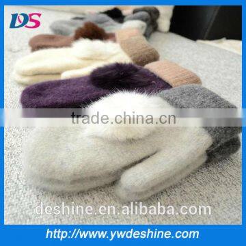 wholesale keep warm woolen gloves ST110