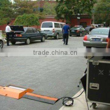 Under Vehicle Inspection System with Cars Plate Recognition