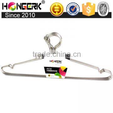 windproof metal stainless steel clothes hanger