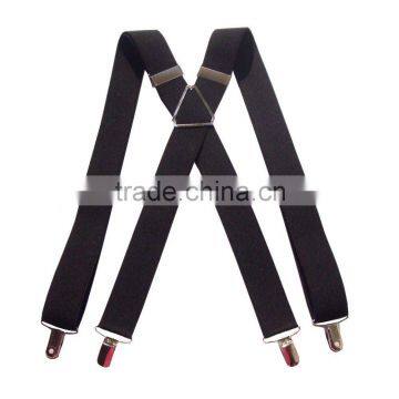 suspenders with metal patches, satin suspenders,garment accessories,trousers braces