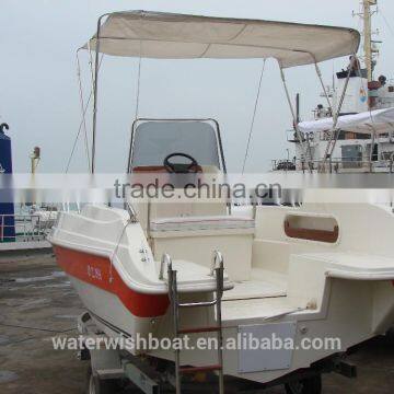 Waterwish Boat QD 22 OPEN FRP Motor Boat for Sale photo-3