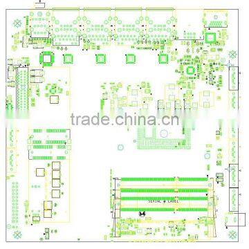 Intel CPU 3805U/3825U mainboard for Industry/Enterprise