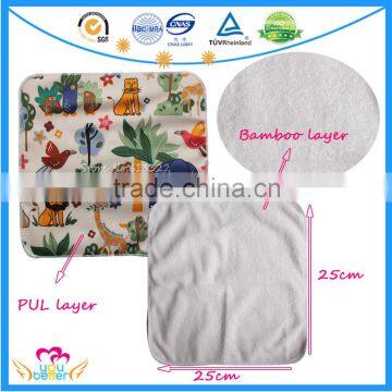 Wholesale Baby Face Towel Nature Bamboo Washcloth