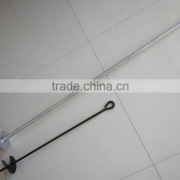 good quality and hot selling powder coated galvanized earth auger anchors