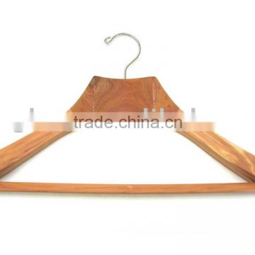 Wholesale Customized Wooden Clothes Hanger Stand For Suit