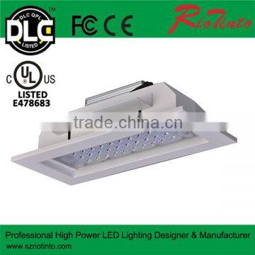 High lumen led gas station canopy lights,led gas station light,50w gas station led canopy lights with IES