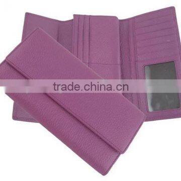 Hot Selling Fashionable Leather Ladies Wallet