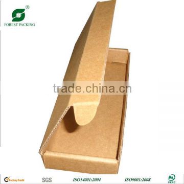 ONE PIECE FOLD CORRUGATED PAPER BOX