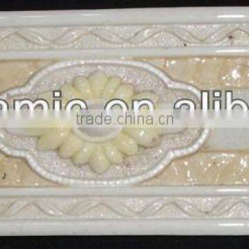 B272 resin border tile, decorative resin border , interior resin border tile