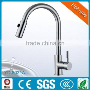 Durable precision ceramic disc cartridge stainless steel delta kitchen faucets