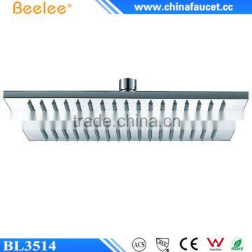 10'' 12'' 14'' 16'' Square Brass Wall Mounted Spa Waterfall Shower Head