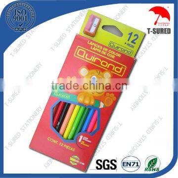 Kids Color Pencil Set Drawing Pencil With Sharpener