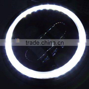 DRL 5.75inch Motorcycle Projector With Flashing Halo Angle Eyes Cre-e 5 3/4" LED Headlight Lamp for Harley Davidso-n Motorcycle photo-6