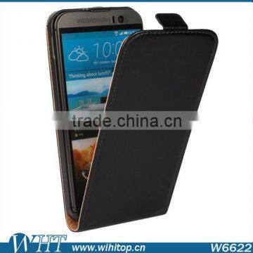 New Arrival Cell Phone Case Vertical Flip Cover for HTC One M9 Leather Case photo-2