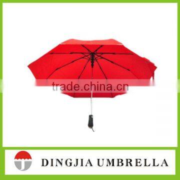 2015 new promotion red automatic open close fold umbrella customized make your own umbrella