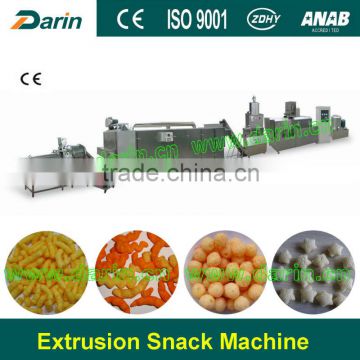 Cheese Puff Snack Production Line/corn Puffs Snack Food Processing Line/core-filling Snack Food Machine