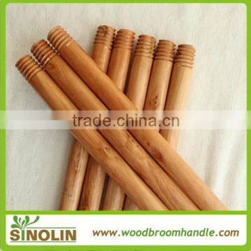 italian thread varnished broom handle broom stick wood