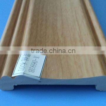 PVC panel metal skirting use Hot compress