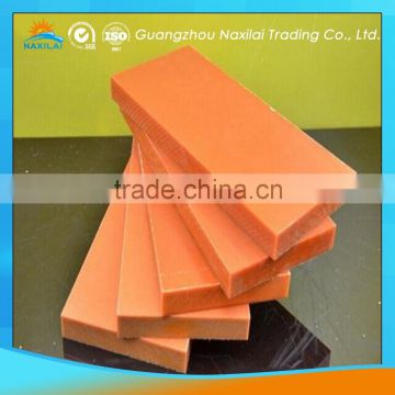 2015 hot sell orange compact phenolic board cut to size high quality