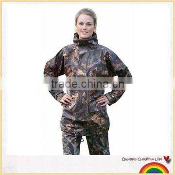 army forest camo raincoat