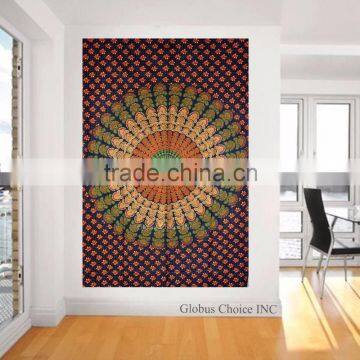 Twin Indian Hippie Mandala Wall hanging Bohemian Ethnic Tapestry Throw Bedspread