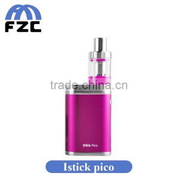 Great taste and super vapor electronic cigarette eleaf istick pico kit compatible with tc coils