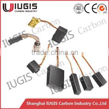 chinese manufacturer carbon brush for ac motor dc motor use