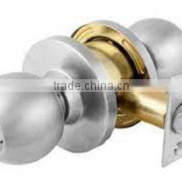 Cylindrical Type Knob System Door Lock.