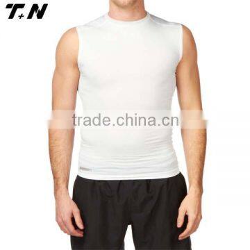 Blank Compression Wear, Compression Vest Men, Rash Vest Sleeveless photo-4