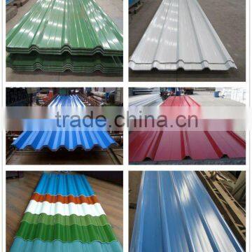 Prepainted corrugated steel sheet(PPGI) High quality and inexpensive