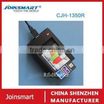 USB RFID card reader, 13.56mhz iso14443a rfid reader/writer , poe rfid reader access control