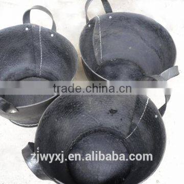 hand making buckets,recycled tire basket,OEM rubber bucket,Tire storage pail