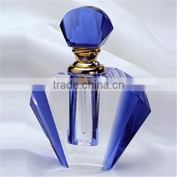 Unique style crystal refillable perfume spray bottle