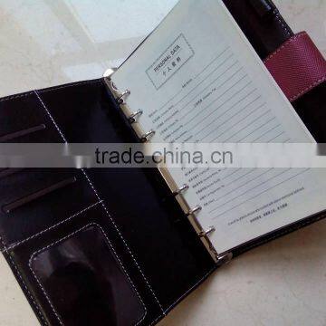 agenda organizer wit button