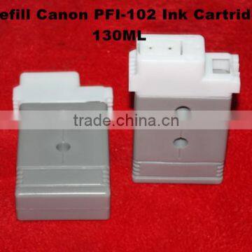 PFI-102 Refillable Ink Cartridges for Canon IPF600, 130ML photo-1